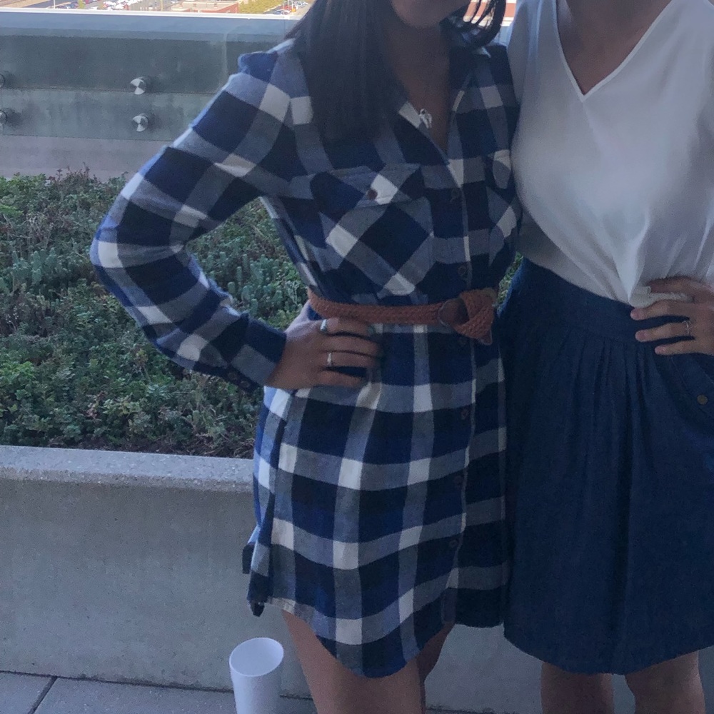 Flannel dress